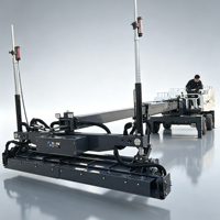 Robot laser de nivellement YUGONG, pompe à carburant 35,5 kW, capacité de production 20L-150L, nivellement de sol haute efficacité, capacité de production 4-25 m/min