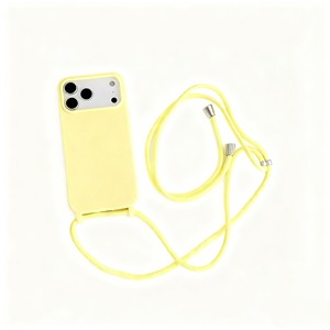 Coque antichoc personnalisée en TPU avec cordon pour iPhone 17, 17 Pro Max, 17 Pro – Étui de téléphone à bandoulière lisse avec sangle pour le cou et le corps - Product Image 2