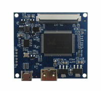 Écran LCD personnalisé de 6,5 pouces AT065TN14, carte de contrôle du pilote d'affichage, mini HD-compatible pour DIY Lattepanda, Raspberry Pi, moniteur PC