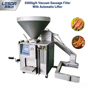 Machine à farcir les saucisses automatique à grande vitesse certifiée CE, en acier inoxydable, pour la fabrication de saucisses - Product Image 1