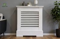 Cache-radiateur en MDF Premium, peint en blanc pour maisons modernes, OEM ODM pour les marques de décoration intérieure européennes et américaines, taille mini 780 mm