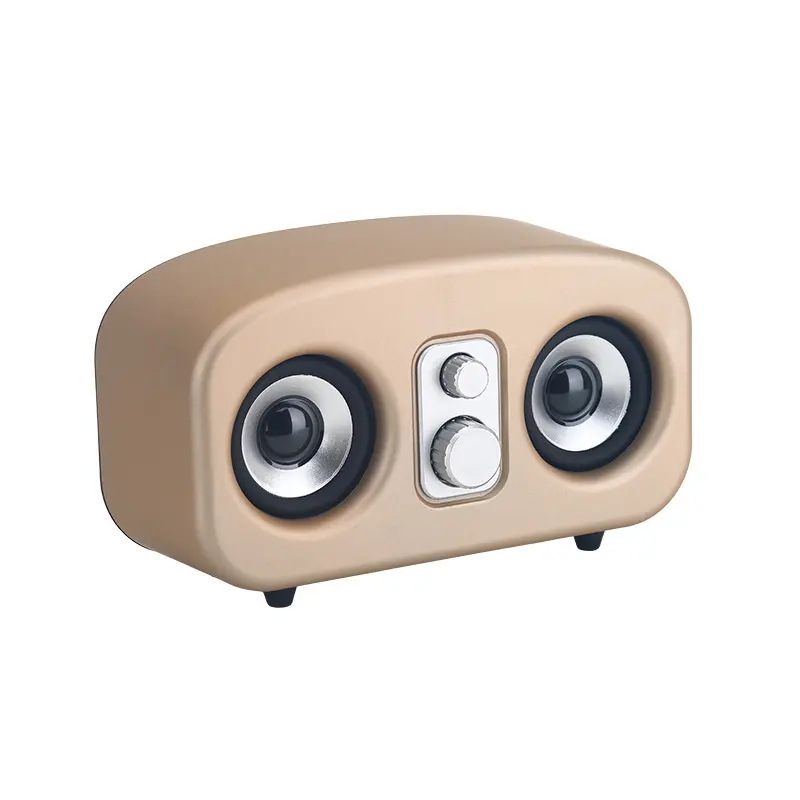 ZKGC-LG 3401 Draadloze Bluetooth Speaker Super Zware Subwoofer Stereo Retro Huisdecoratie Hoog Volume Stereo Dubbele Luidspreker Cus