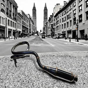 Tuyau de silencieux d'échappement durable et robuste de vente chaude pour les systèmes de carrosserie de moto de vélo de singe <span class=keywords><strong>Honda</strong></span> Z50 Z50R 50 - Product Image 6