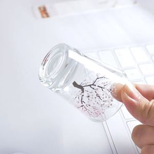 Vaso de Soju Personalizado al por Mayor con Diseño de Árbol de Sakura, Flores Mágicas Japonesas y Coreanas que Cambian de Color - Product Image 3