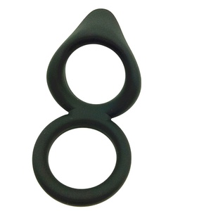 Magic 8 Stretchy Silicone Double Penis Ring Delaying <strong>Ejaculation</strong> Rings <strong>Dildo</strong> Stimulating for Men - Product Image 1