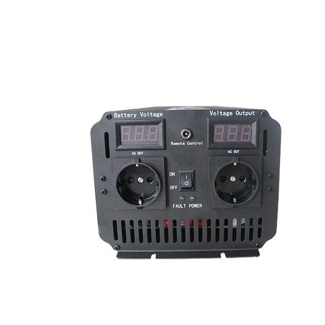 Factory Hot Sale CE ROHS 3000W Dc 12v Ac 220V/110V Pure Sine Wave Inverter with LCD Display and Wired Remote Control