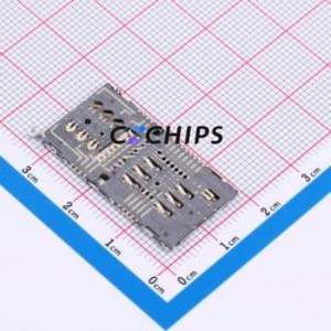 XDST-10012-16 SIM Card Connector SMD Connector Card Tray Type Nano SIM Card 1.35mm - Product Image 2