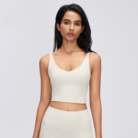 Soutien-gorge de sport haute intensité pour femme, avec bretelles larges, absorption des chocs, séchage rapide, extensible dans quatre directions, idéal pour le fitness