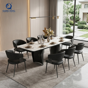 Mesa <span class=keywords><strong>de</strong></span> comedor moderna con función <span class=keywords><strong>de</strong></span> extensión <span class=keywords><strong>de</strong></span> dos lados Juego <span class=keywords><strong>de</strong></span> mesa <span class=keywords><strong>de</strong></span> comedor plegable compacta con silla para diseño Ahorro <span class=keywords><strong>de</strong></span> espacio pequeño - Product Image 3