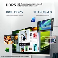 Nouveau PC de bureau tout-en-un HP de 27 pouces avec WiFi 6, processeur Core 7 240H, écran intégré et 1 To de stockage, vente en gros
