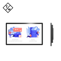 TOPWILLING OEM Industrial Multi Touch Screen Monitores 21,5 "24" 27 "32" Monitor de montaje en pared AC 100-240V