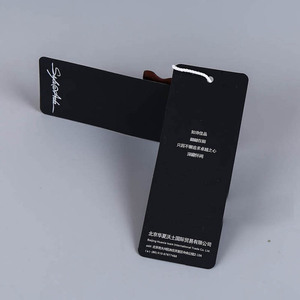 Étiquette personnalisée en papier kraft pour bouteille de <span class=keywords><strong>verre</strong></span>/vin, étiquette à suspendre au col de bouteille, fournisseur chinois professionnel et économique - Product Image 1