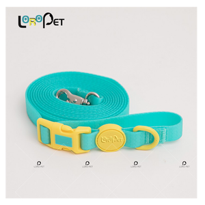 Benutzer definiertes Logo Macaron Color Wasserdichtes Silikon-Schnellverschluss-<span class=keywords><strong>PVC</strong></span>-Armband Verstellbares Hundehalsband-Leinen-Set Solid für Katzen besitzer - Product Image 4