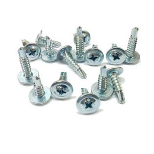 Sujetadores resistentes a la corrosión chapados en zinc de alto rendimiento Tornillos autoperforantes de cabeza de armazón para diseño de perfil bajo de metal y madera - Product Image 1