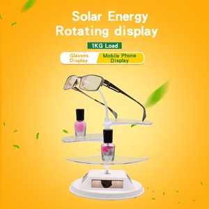 Exhibidores Giratorios de Acrílico Blanco con Cierre para Gafas, Soporte Giratorio para Exhibición de Lentes de Sol, Exhibidores - Product Image 2