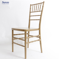 Chaise Chiavari en PC, vente en gros, durable, empilable, en polycarbonate transparent, pour hôtel, appartement, usage extérieur, mariage, événement, fête