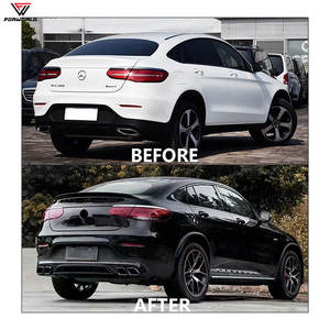 Para Mercedes Benz <span class=keywords><strong>GLC</strong></span> C253 16-19 <span class=keywords><strong>2022</strong></span> AMG GLC63, lámpara de cabeza LED, Kit de carrocería de rejilla, parachoques delantero, parachoques trasero, nueva condición - Product Image 3