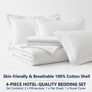 Suministros para Hoteles, Ropa de Cama para Habitaciones, Venta al <span class=keywords><strong>por</strong></span> <span class=keywords><strong>Mayor</strong></span>, Ropa de Cama de Hotel 100% Algodón Satinado a Rayas, Sábanas - Product Image 4