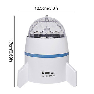 Projecteur de <span class=keywords><strong>plafond</strong></span> musical avec <span class=keywords><strong>veilleuse</strong></span>, sans fil, 2 en 1, chambre à coucher, mode de commutation coloré, <span class=keywords><strong>veilleuse</strong></span> rotative en forme de fusée, projecteur de galaxie - Product Image 3