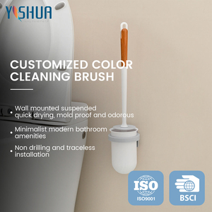 Accessoire de salle de bain moderne, <span class=keywords><strong>brosse</strong></span> de <span class=keywords><strong>toilette</strong></span> murale avec support, support de <span class=keywords><strong>brosse</strong></span> de <span class=keywords><strong>toilette</strong></span> <span class=keywords><strong>suspendu</strong></span> pour salle de bain - Product Image 1
