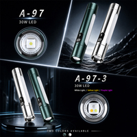 Linterna LED de Doble Cabezal de Aleación de Aluminio con 1000LM de Luminosidad, Batería de Larga Duración, Resistente al Agua, Haz Ajustable y Recargable
