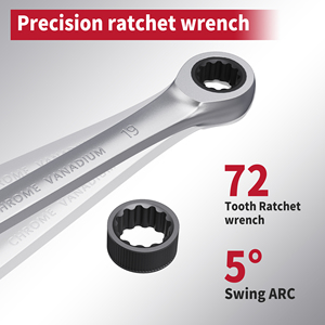 High Quality 7PC Fixed <strong>Ratchet</strong> Wrench With Organizer Bag Car Repair Tools Hand Tools Wrench <strong>Set</strong> - Product Image 5