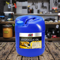 Huile hydraulique synthétique haute viscosité LAMBOSS 20L AW32, huile lourde AW 68 pour l'entretien des moteurs, lubrifiants de performance premium