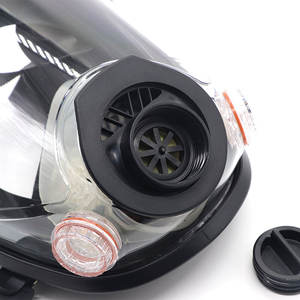 सर्वश्रेष्ठ विक्रेता औद्योगिक पूर्ण आधा चेहरा रासायनिक श्वासयंत्र फिल्टर सामरिक विरोधी विषाक्त धूल आंसू गैस मास्क फेस शील्ड - Product Image 3