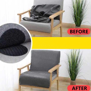 Bande adhésive magique antidérapante en nylon pour coussin de canapé, housse de siège et fixation de tissus de meubles - Product Image 3