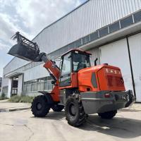 Chargeuse sur pneus télescopique 55KW avec moteur diesel Yunnei Yanmar, pompe à roulement haute efficacité, charge nominale de 1,5 tonne, CE ISO EPA Euro 5