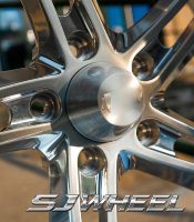 Jantes forgées SJ 6061-T6 en 2 parties, à déport profond, de 18 à 26 pouces, 5x120, pour Cadillac Deville, Chevy Chevelle