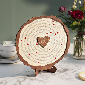 Custom Laser Cut 15 Reasons Why I Love You <b>Valentines</b> Day Decorations Wood Romantic Birthday <b>Gifts</b> <b>for</b> Wife <b>Husband</b> - Product Image 2