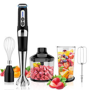 Juice Juicer Smoothie Mélangeur électrique à immersion manuelle <span class=keywords><strong>4</strong></span> en 1 Ensemble de mélangeurs à main - Product Image 1