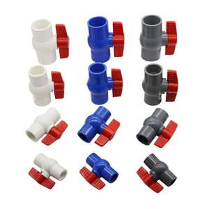 Robinet d'arrêt à bille à quart de tour pour tuyau d'eau en PVC, 20-40 mm, pour système de raccordement de tuyaux d'irrigation - Product Image 3