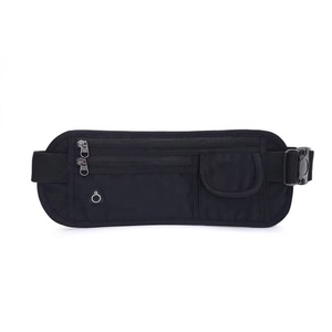 Sac banane personnalisé en nylon pour femme, imperméable, pour le sport, la course à pied, avec fermeture éclair et <span class=keywords><strong>porte</strong></span>-<span class=keywords><strong>bouteille</strong></span> - Product Image 4