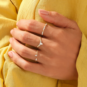 Engagement <b>Rings</b> Igi Certificate CVD HPHT Lab Grown Created Diamond <b>Rings</b> 14k 18k Solid Gold Custom Jewelry for Women - Product Image 5