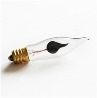 Ampoule de bougie de flamme décorative C35 Edison E14/E27 Shentai