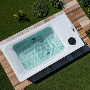 <span class=keywords><strong>Piscine</strong></span> <span class=keywords><strong>d</strong></span>'hydrothérapie froide extérieure en acrylique pour jardin Jacuzzier Spa Baignoires Sauna Chambres Douche pour 2 personnes - Product Image 6