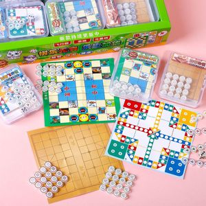Juego de ajedrez de animales, juego de mesa portátil mini para niños y jóvenes, 2 jugadores, regalo divertido multijugador - Product Image 2