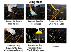 Scellant pour joints de carrelage époxy, époxy <span class=keywords><strong>Sika</strong></span> pour joints de carrelage - Product Image 2