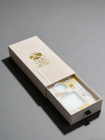 Boîte Cadeau Premium Personnalisée avec Logo pour Outil de Soin des Cils, Kit de Rehaussement des Cils, Carte de Lamination Mate et Éponge Recouverte