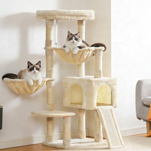 Albero per <span class=keywords><strong>Gatti</strong></span> a Più Livelli con 2 Amache, <span class=keywords><strong>Torre</strong></span> per <span class=keywords><strong>Gatti</strong></span> Stabile Anti-Ribaltamento - Product Image 6