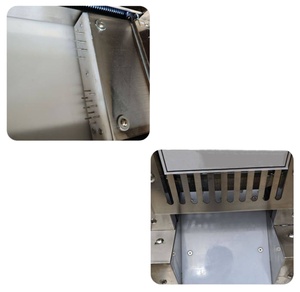 Máquina Cortadora de Carne de Res y Cordero CNC Comercial de un Solo Rodillo, Rebanadora Multifuncional de Panceta de Cerdo, Rebanadora de Carne Congelada Totalmente Automática - Product Image 4