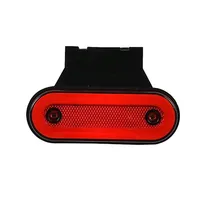 10 pièces/4 pièces Feux de gabarit latéraux LED 12V-24V pour camion, remorque, bus, fourgonnette, compatible DAF, Isuzu, Chine continentale