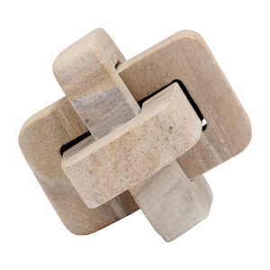 Scultura Moderna in Marmo per Arredamento Casa, Ornamento per Soggiorno, Bagno, Ufficio, Oggetto Decorativo Moderno - Product Image 1