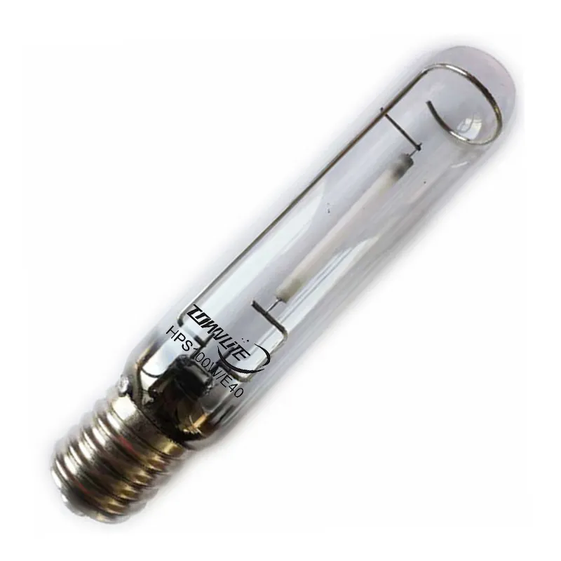Lâmpada luminosa de alta pressão 250w, venda no atacado da fábrica, alta eficiência, hps250w e40, lâmpada de sodio de alta pressão