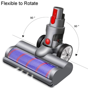 <span class=keywords><strong>Brosse</strong></span> électrique à lumière LED pour tapis de <span class=keywords><strong>sol</strong></span> <span class=keywords><strong>dur</strong></span> et détachable pour aspirateur Dysons V11 V10 <span class=keywords><strong>V8</strong></span> V7 Accessoires Tête de <span class=keywords><strong>brosse</strong></span> Pièces de rechange - Product Image 3