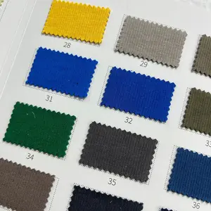 Dệt Vải Bán Buôn 250G 53/47 Polyester/Cotton Dệt Kim Lớp Không Khí Khỏe Mạnh Hai Mặt Bông Vải Trang Phục - Product Image 4