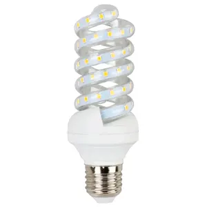 Bombilla LED espiral E27 13W, ahorro de energía y larga duración, ideal para iluminación en hogares y oficinas. - Product Image 1