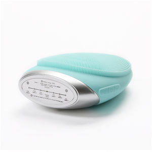 新製品2021ユニークなパーソナルケア多機能美容振動フェイスクリーナースキンケアデバイスフェイシャルクレンジングブラシ - Product Image 3